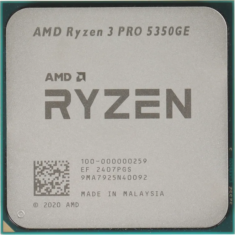 картинка Процессор AMD Ryzen 3 PRO 5350GE, AM4, 3.6GHz, Vega 6, OEM (100-000000259) от магазина КомпьютерЦентр