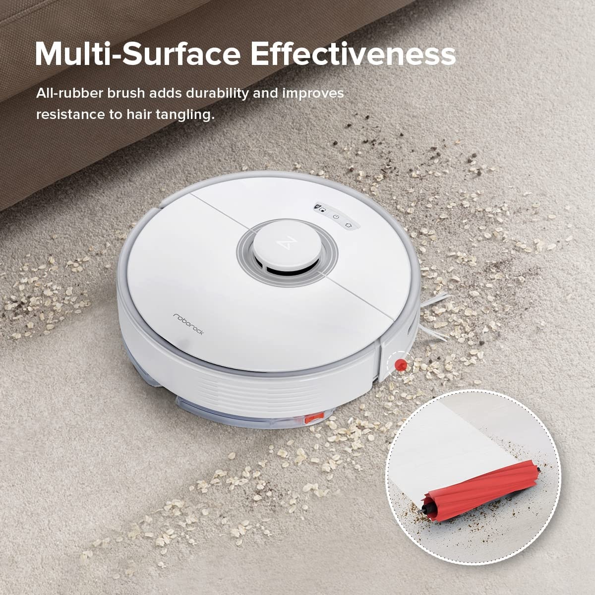картинка Робот-пылесос Roborock Q7 Max (White) (Русская версия) от магазина КомпьютерЦентр