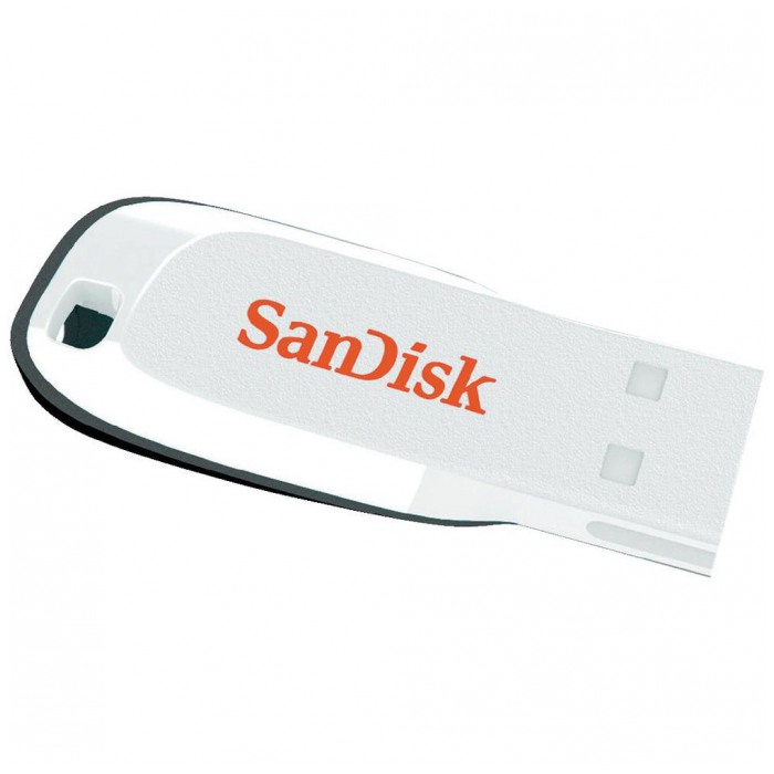 картинка Флешка USB SanDisk 8Gb Cruzer Blade White (SDCZ50C-008G-B35W) от магазина КомпьютерЦентр