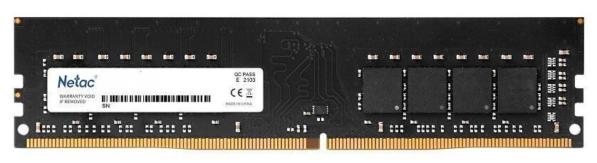 картинка DIMM DDR4 16Gb 3200MHz PC4-25600 Netac CL22 1.2V (NTBSD4P32SP-16J) от магазина КомпьютерЦентр