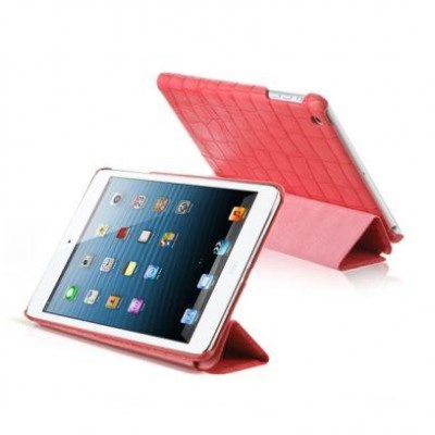 картинка Чехол Verus Crocodile PU Leather Case Hot Pink for iPad mini от магазина КомпьютерЦентр