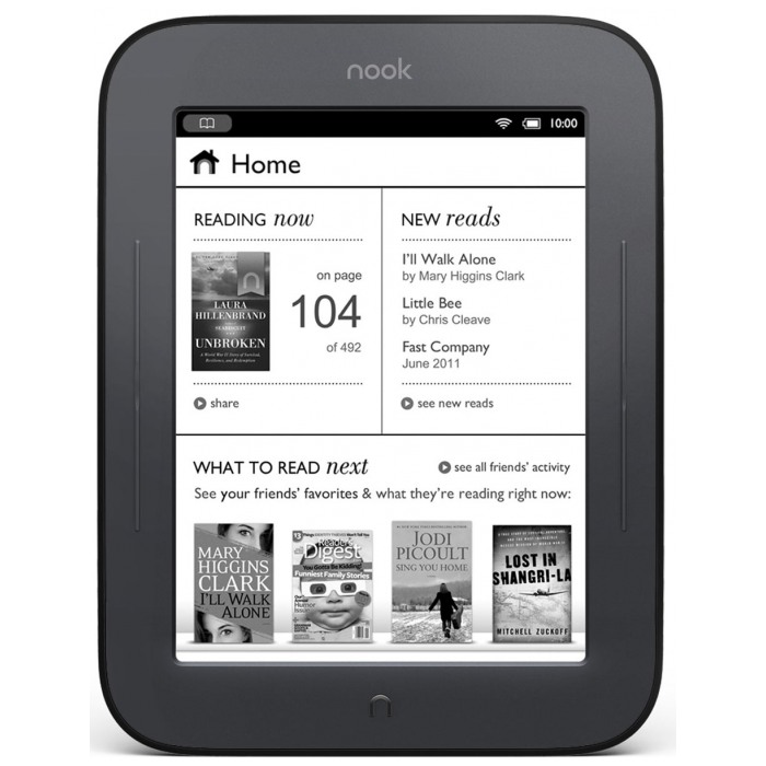 картинка Электронная книга Barnes & Noble Nook The Simple Touch Reader от магазина КомпьютерЦентр