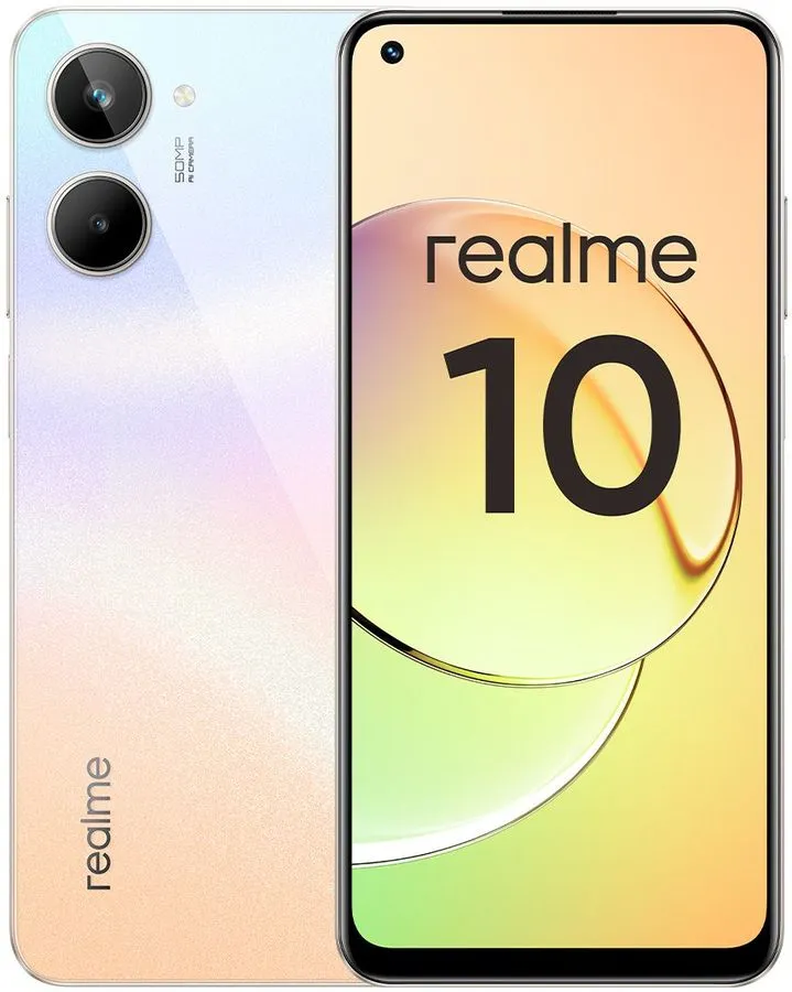 картинка Смартфон Realme 10 White RMX3630 6.4'' 8Gb / 128Gb от магазина КомпьютерЦентр