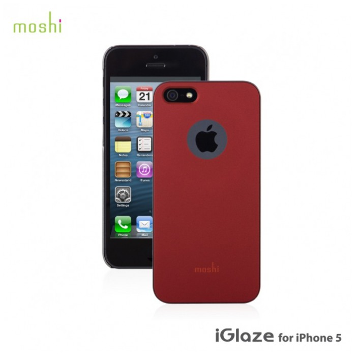 картинка Чехол Moshi iGlaze Burgundy Red for iPhone 5 (99MO061321) от магазина КомпьютерЦентр