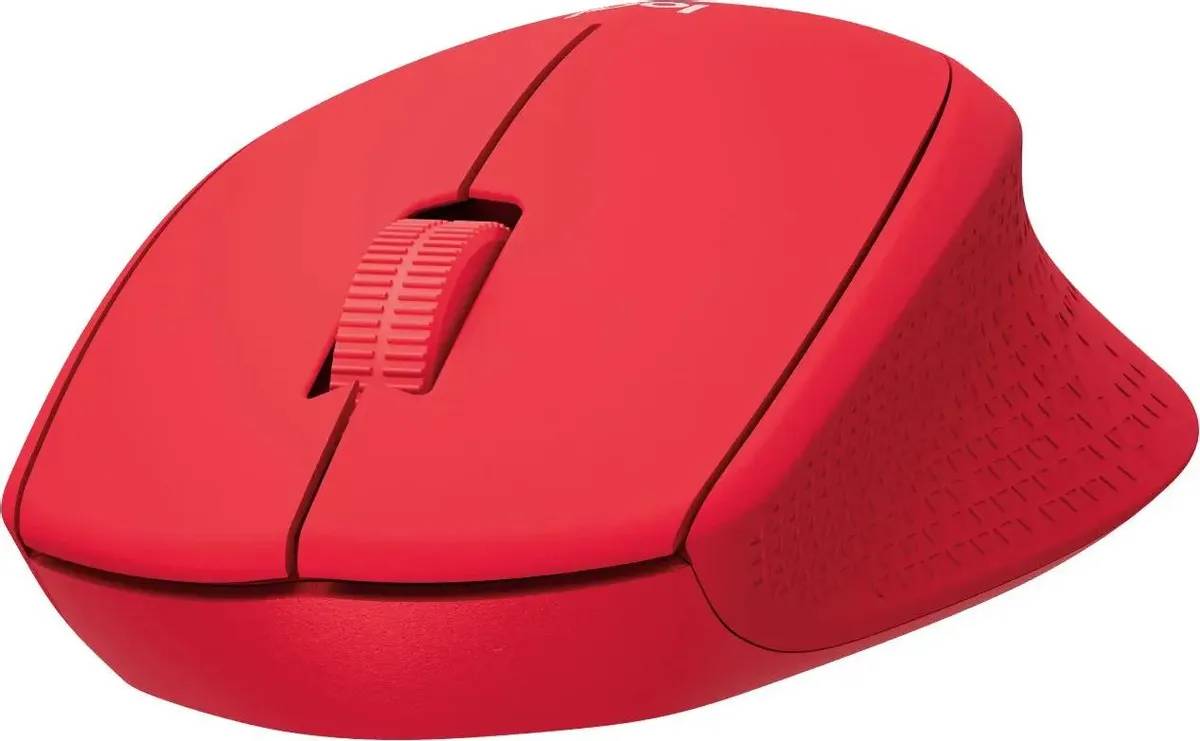 картинка Мышка Logitech M280 Wireless, Red (910-004308) от магазина КомпьютерЦентр