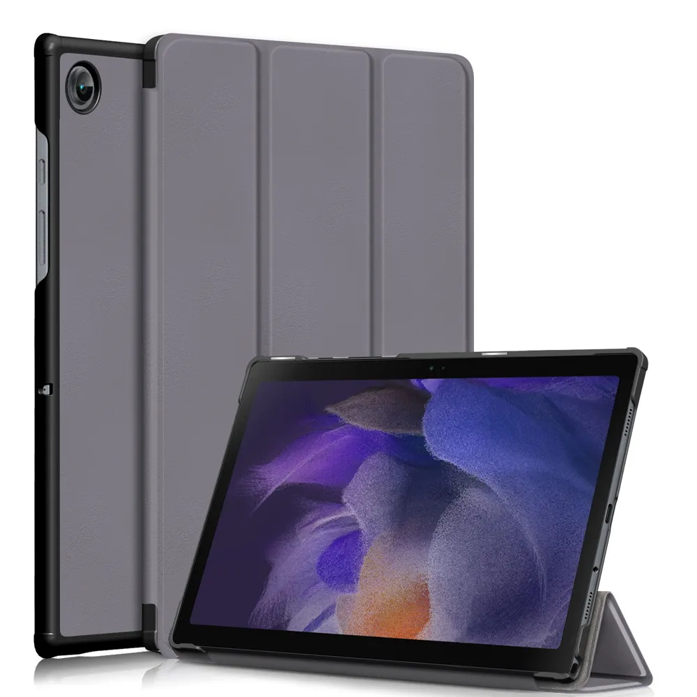картинка Чехол Lux для планшета Samsung Galaxy Tab A8 10,5'' (2021) SM-X200 и SM-X205 серый от магазина КомпьютерЦентр