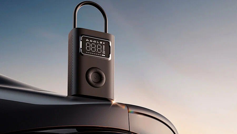 картинка Насос портативный Xiaomi Mijia Electric Pump 2D MJCQBO7QWS Black от магазина КомпьютерЦентр