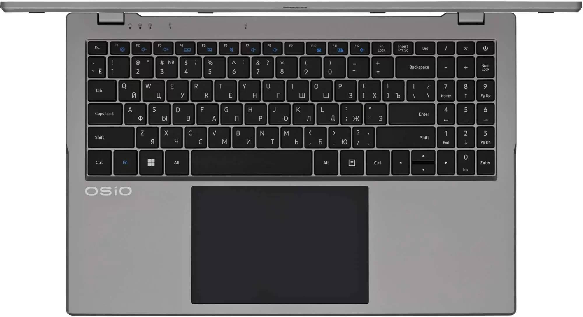 картинка Ноутбук Osio BaseLine B150i-005s 15.6'' IPS FHD/  N100/  8Gb/  512Gb SSD/  noOS/  Silver от магазина КомпьютерЦентр