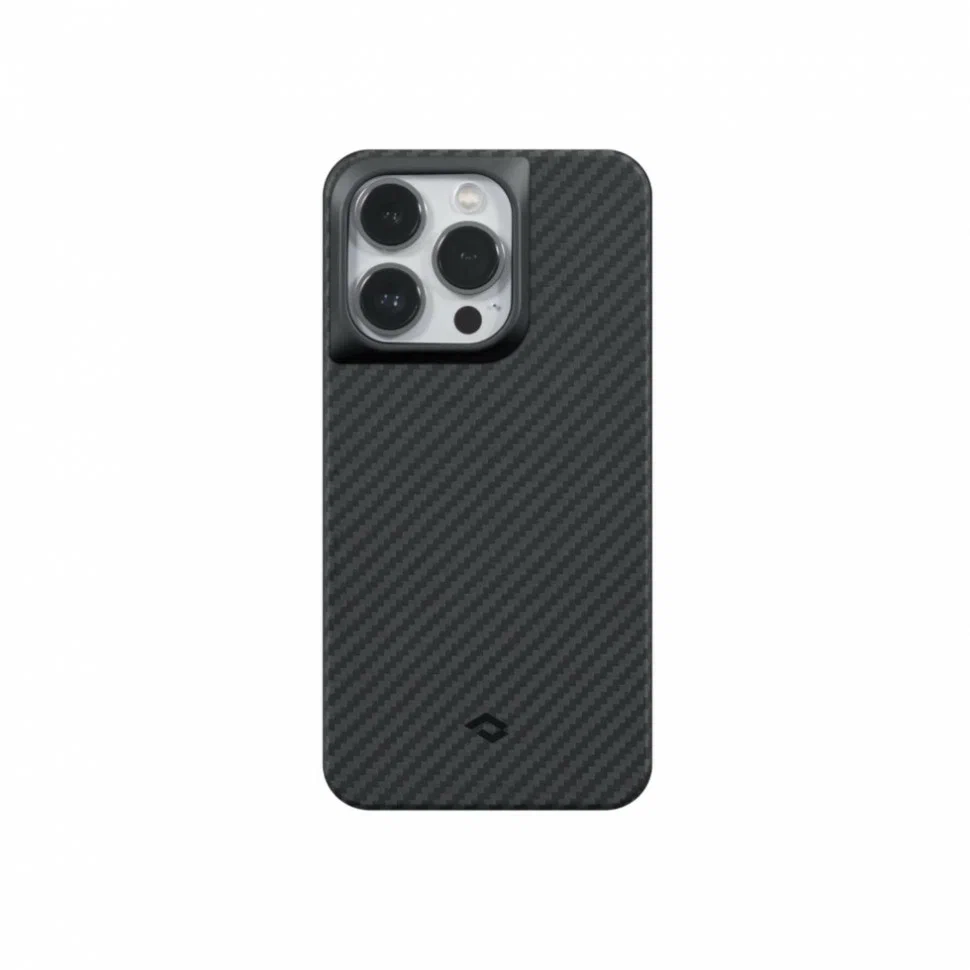картинка Чехол-накладка Pitaka Magez Case Iphone 14 Pro (KI1401PP) black от магазина КомпьютерЦентр
