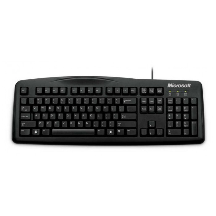 картинка Клавиатура Microsoft Wired 200 USB Black (JWD-00002) от магазина КомпьютерЦентр