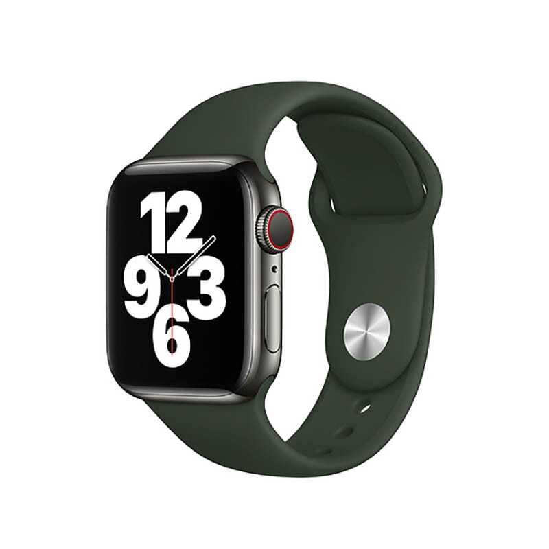 картинка Ремешок Apple Watch Sport Band ''M'' 40mm/ 42mm Forest Green от магазина КомпьютерЦентр