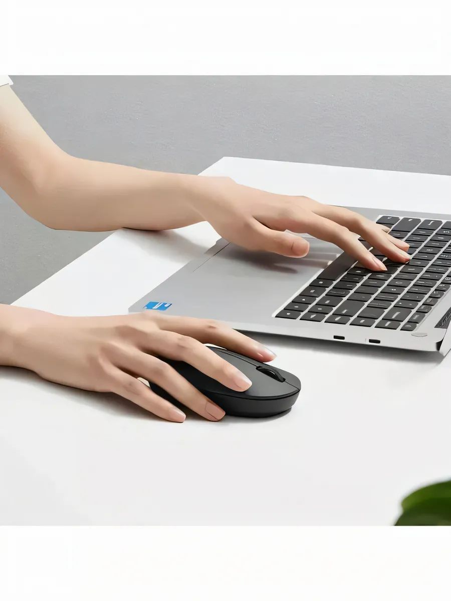 картинка Мышка Xiaomi Wireless Mouse Lite 3 XMWXSB05YM Black (BHR07WOCN) от магазина КомпьютерЦентр