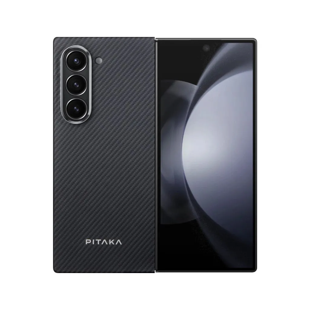 картинка Чехол Pitaka MagEZ Case 5 For Samsung Galaxy Z Fold6 черный/ серый от магазина КомпьютерЦентр