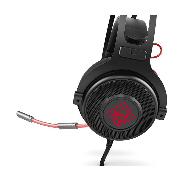 картинка Гарнитура HP Omen 800 Black/ Red (1KF76AA) от магазина КомпьютерЦентр