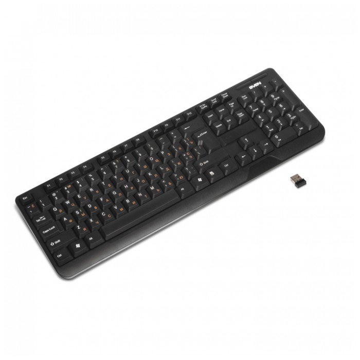 картинка Клавиатура Sven KB-C2200W Wireless Black (SV-018238) от магазина КомпьютерЦентр