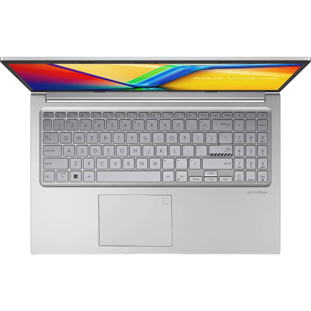 картинка Ноутбук ASUS Vivobook 15 X1504VA-BQ1283 15.6'' FHD, Intel Core i5 1335U/  16Gb/  512Gb SSD/  VGA Int/  noOS/  Cool Silver от магазина КомпьютерЦентр