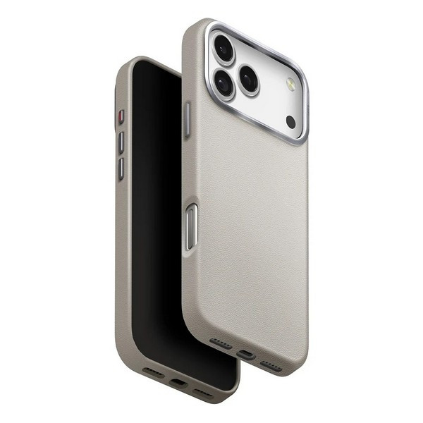 картинка Чехол из искусственной кожи Uniq HYBRID LYDEN (MagSafe) для iPhone 17 Pro MAX 6.9'' CLAY (IP6.9P(2025)-LYDMCLAY) от магазина КомпьютерЦентр