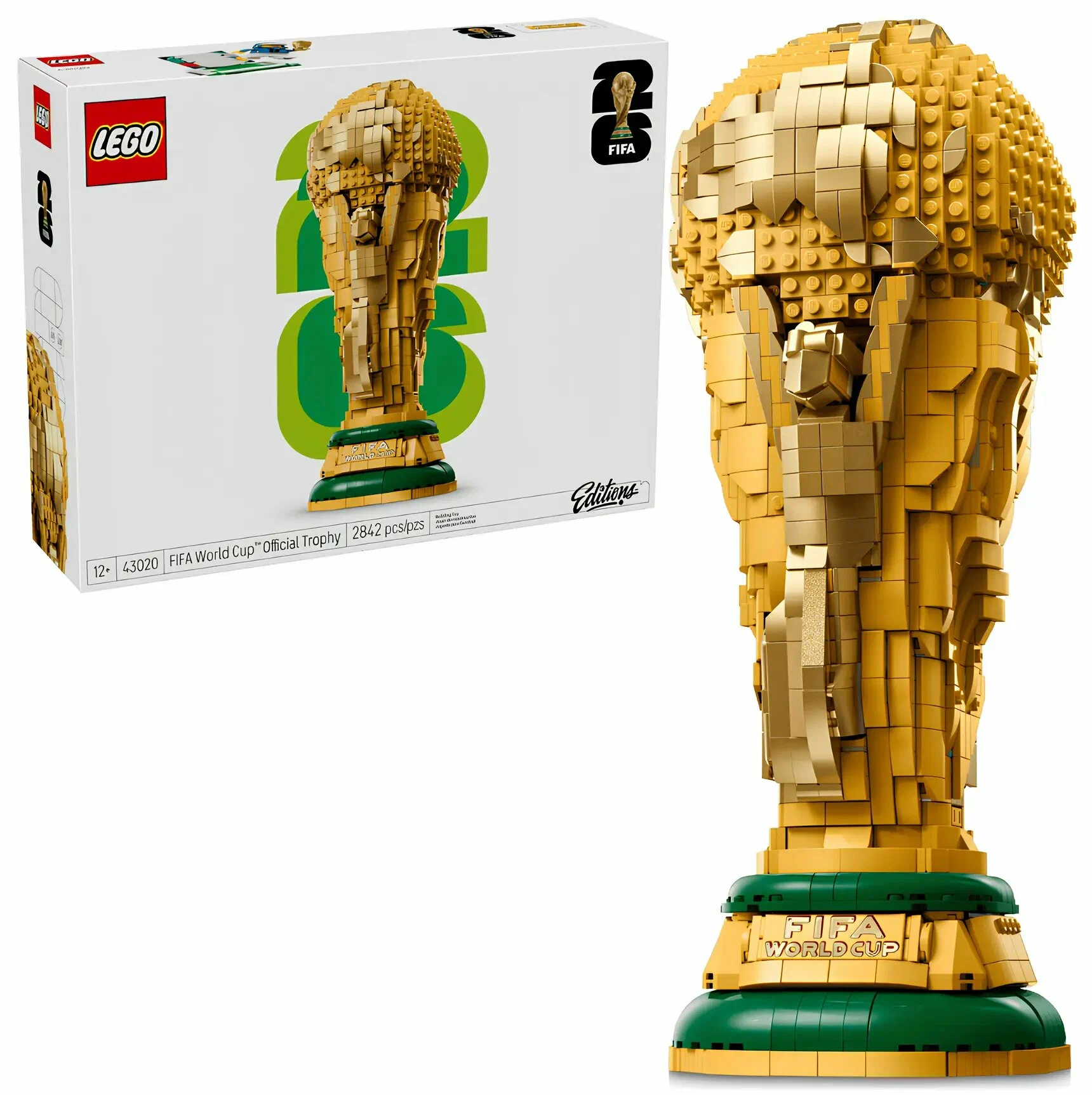 картинка Конструктор LEGO Editions 43020 Официальный трофей чемпионата мира по футболу FIFA 2842 дет. от магазина КомпьютерЦентр