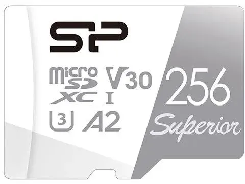 картинка Карта памяти 256Gb microSDXC Silicon Power Superior Pro A2 Class 10 UHS-I U3 Colorful w/ o adapter (SP256GBSTXDA2V20) от магазина КомпьютерЦентр