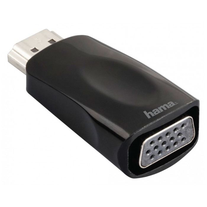 картинка Переходник HAMA HDMI/ VGA (f) (34621) от магазина КомпьютерЦентр