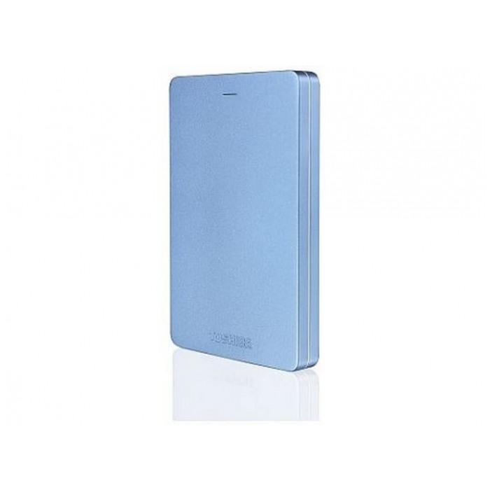 картинка Жесткий диск внешний Toshiba 500Gb 2.5″ Canvio Alu USB 3.0 Blue (HDTH305EL3AA) от магазина КомпьютерЦентр