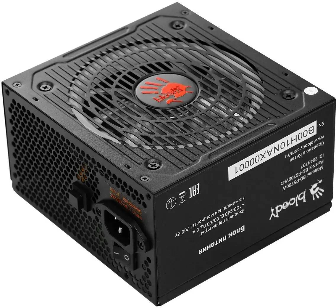картинка Блок питания Bloody ATX 700W BD-PS700W 80 PLUS WHITE от магазина КомпьютерЦентр