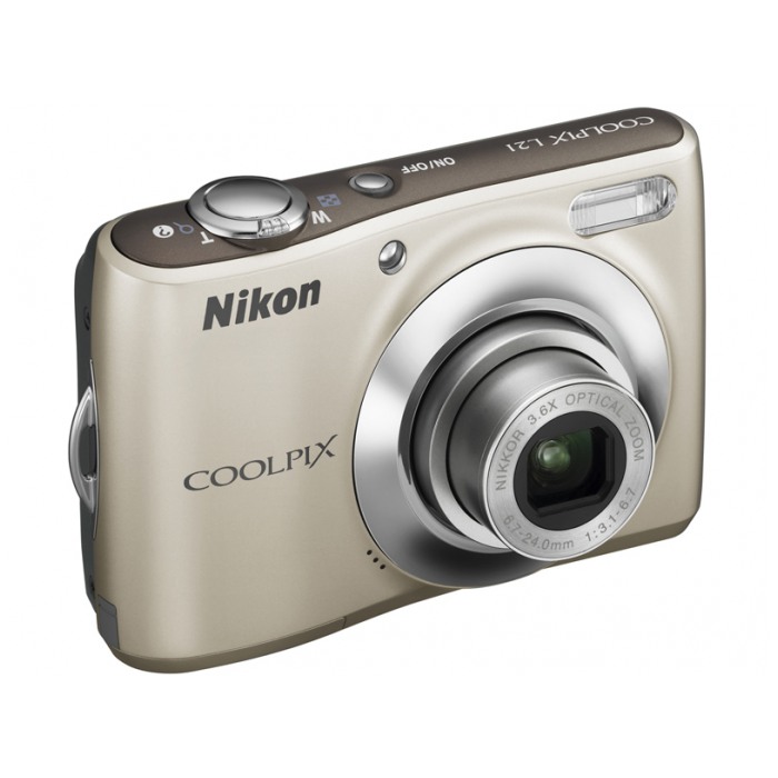 картинка Фотокамера Nikon CoolPix L21 Silver от магазина КомпьютерЦентр