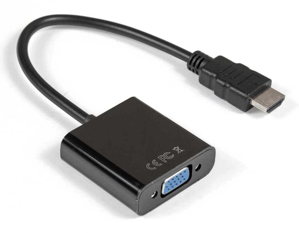 картинка Кабель-переходник Exegate EX284926RUS HDMI-VGA ExeGate EX-HDMIM-VGAF-0.15 (19M/ 15F, 0,15м) от магазина КомпьютерЦентр