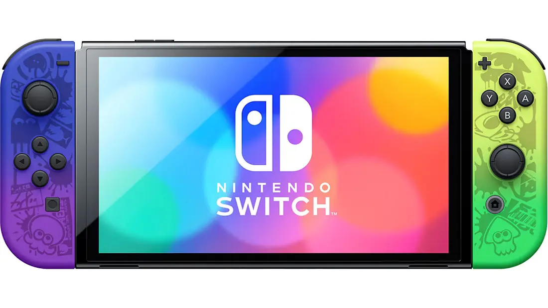 картинка Приставка игровая Nintendo Switch Oled 64 GB Splatoon Edition от магазина КомпьютерЦентр