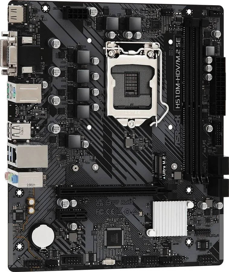 картинка Материнская плата Asrock H510M-HDV/ M.2 SE S1200 mATX от магазина КомпьютерЦентр
