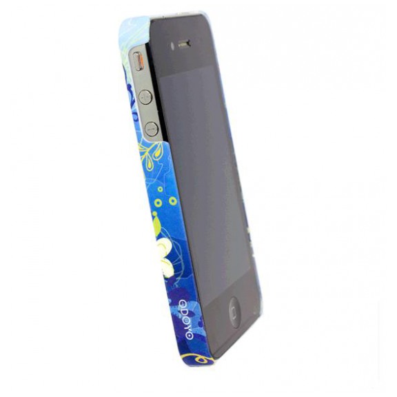 картинка Чехол Odoyo Fiesta Case Aqua for iPhone 4/4S (PH-FC10AQ) от магазина КомпьютерЦентр
