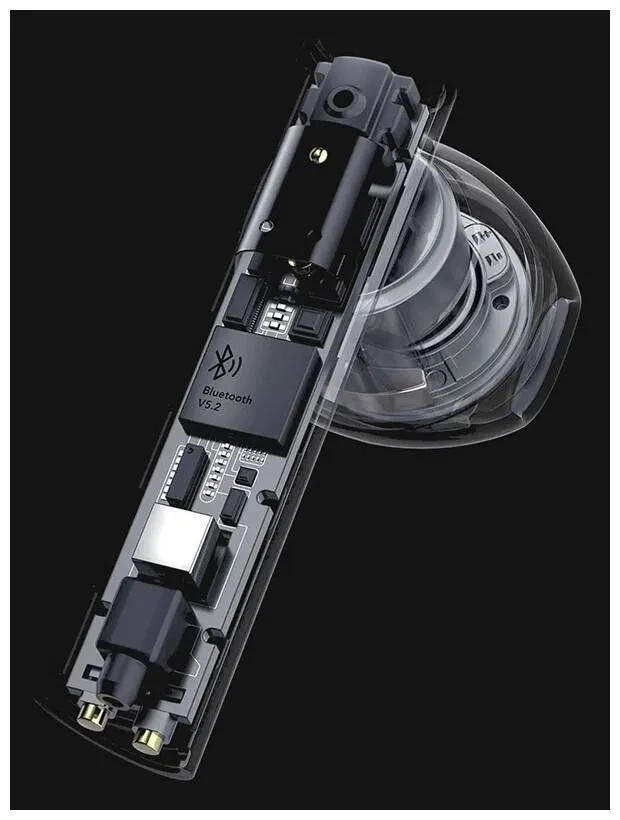 картинка Bluetooth гарнитура Haylou GT6 Black от магазина КомпьютерЦентр