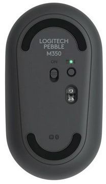 картинка Мышка Logitech M350 Wireless Pebble Graphite (910-005576) от магазина КомпьютерЦентр