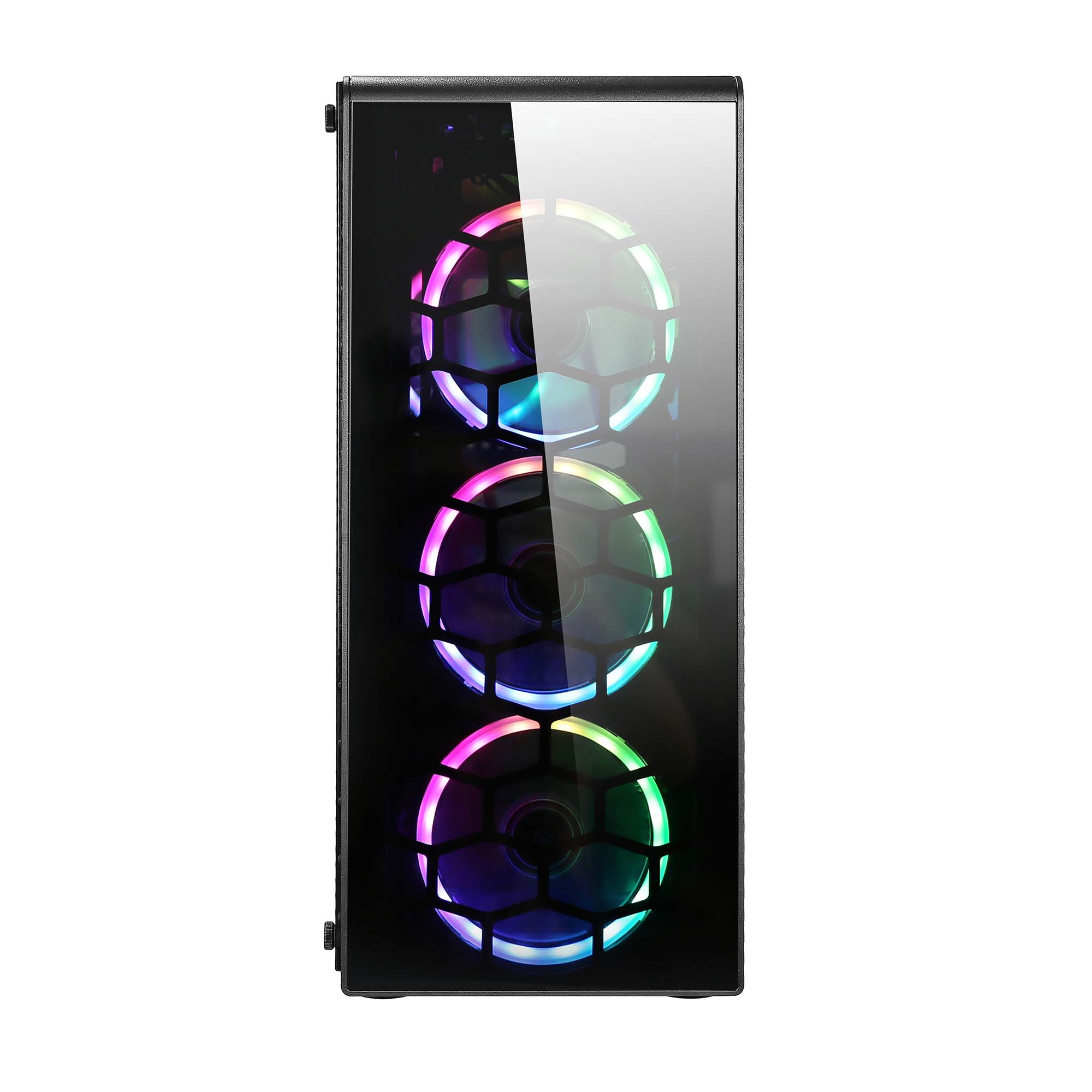 картинка Корпус Hiper HG300 TWILIGHT ATX RGB Black от магазина КомпьютерЦентр