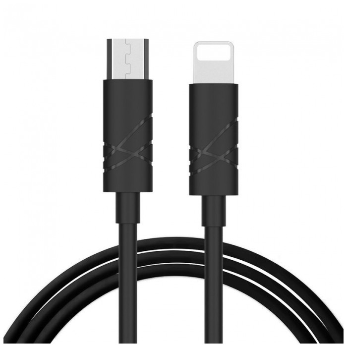 картинка Дата-кабель Usams Data Cable Type-C to U-Gee Series 100cm Black (US-SJ066) от магазина КомпьютерЦентр