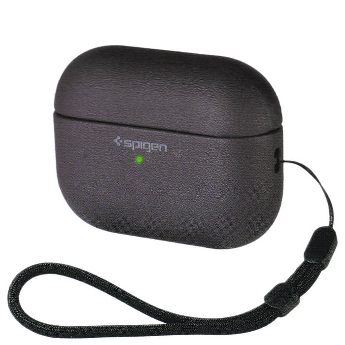 картинка Чехол для AirPods PRO 2 Spigen SGP Leather ARMOR black от магазина КомпьютерЦентр
