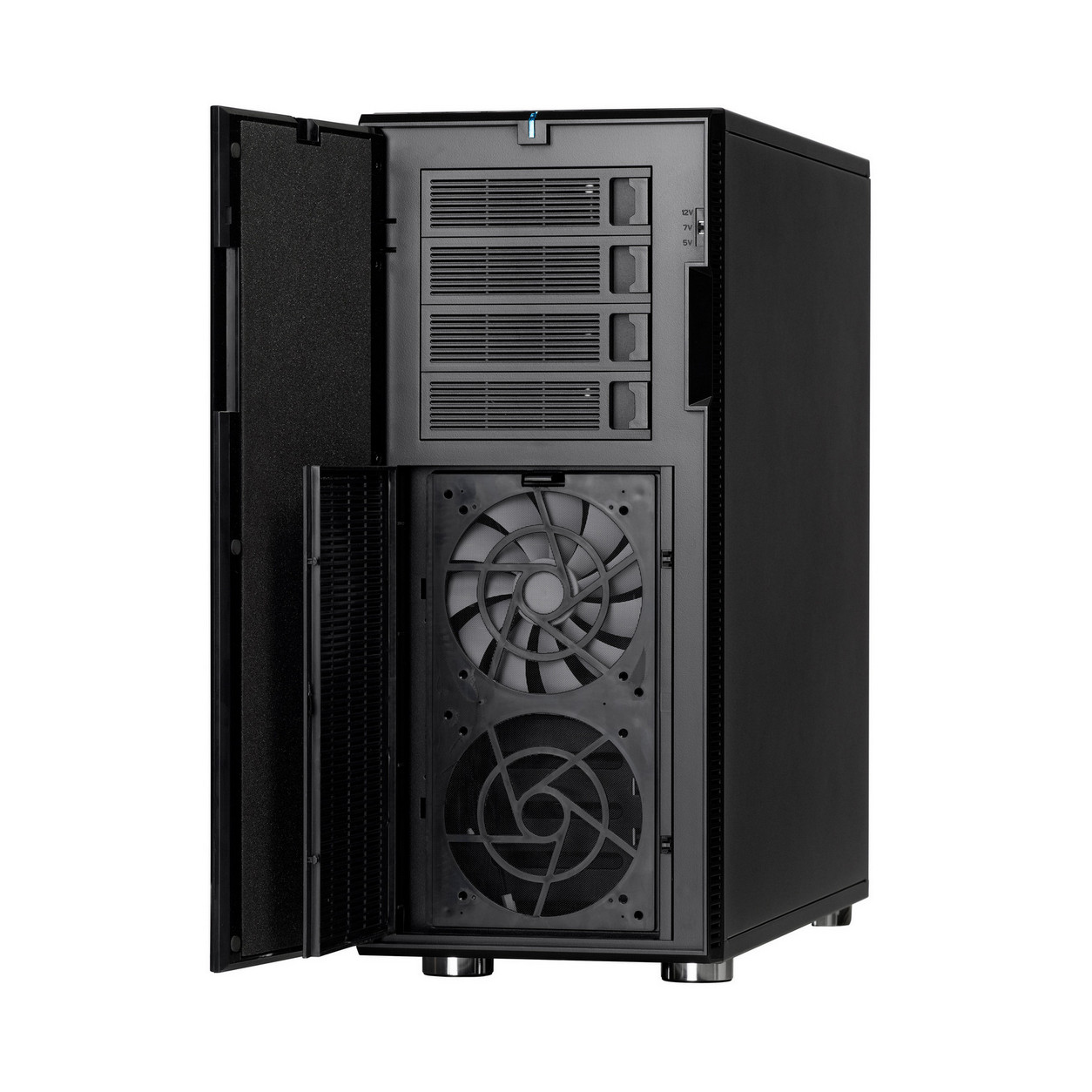 картинка Корпус Fractal Design Define XL R2 Black (FD-CA-DEF-XL-R2-BL) от магазина КомпьютерЦентр