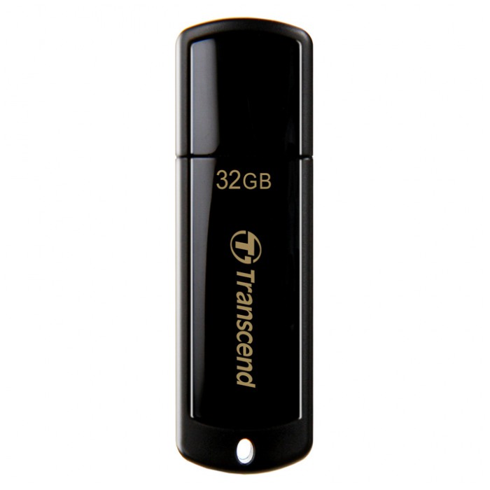 картинка Флешка USB Transcend 32Gb JetFlash 350 Black (TS32GJF350) от магазина КомпьютерЦентр