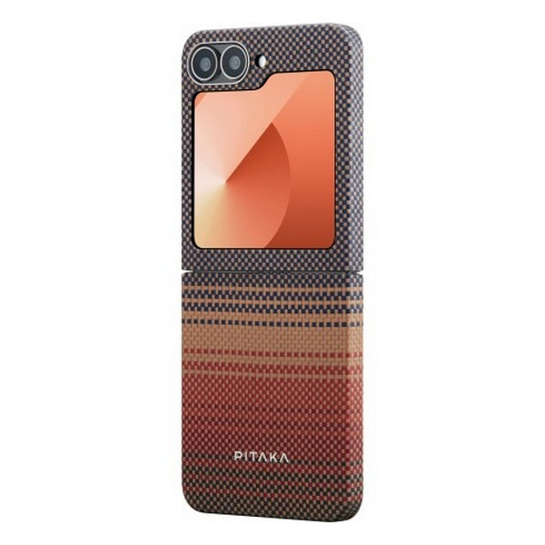 картинка Чехол Piraka MagEZ Case 5 For Samsung Galaxy Z Flip6 принт закат (Sunset) от магазина КомпьютерЦентр