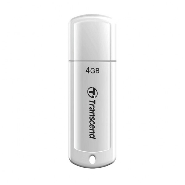 картинка Флешка USB Transcend 4Gb JetFlash 370 White (TS4GJF370) от магазина КомпьютерЦентр