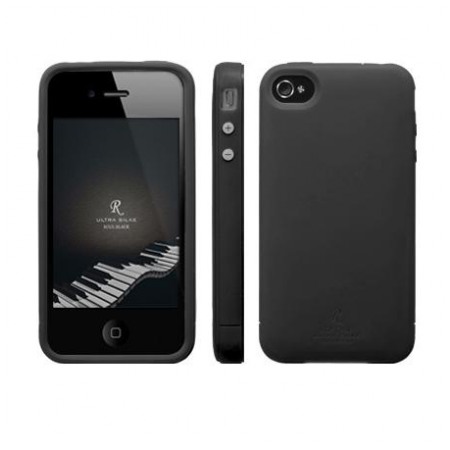 картинка Чехол SGP Ultra Silke Case R Series Sound Black for iPhone 4 (SGP06939) от магазина КомпьютерЦентр