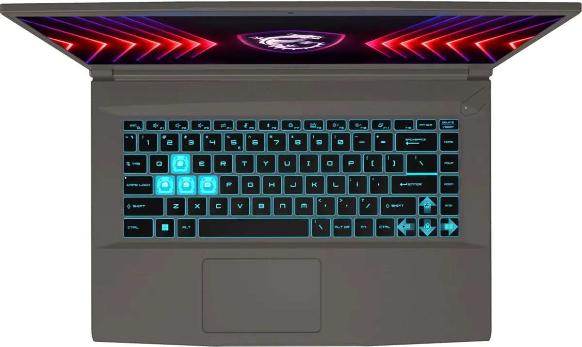 картинка Ноутбук MSI Thin 15 (B13VE-3200XRU) 15.6'' IPS/  Core i7-13620H (2.4)/  16Gb/  SSD 512Gb/ NV RTX4050 6Gb/  Free DOS/  Cosmic Gray от магазина КомпьютерЦентр