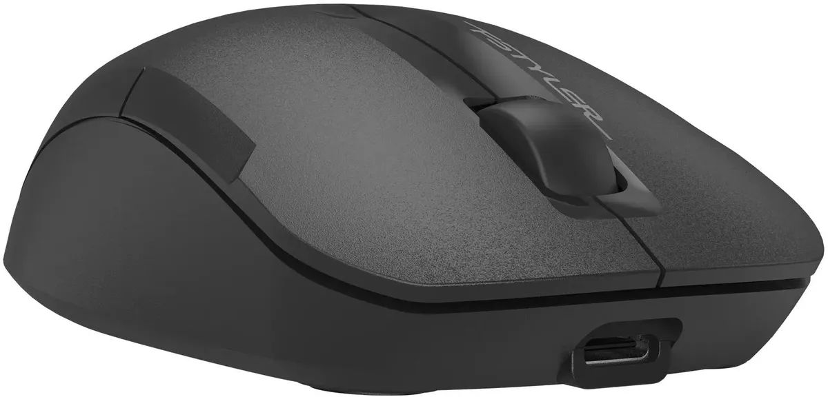 картинка Мышка A4Tech Fstyler FG15CS Air2 беспроводная, 1200 dpi, радиоканал, USB, кнопки - 3, Black от магазина КомпьютерЦентр