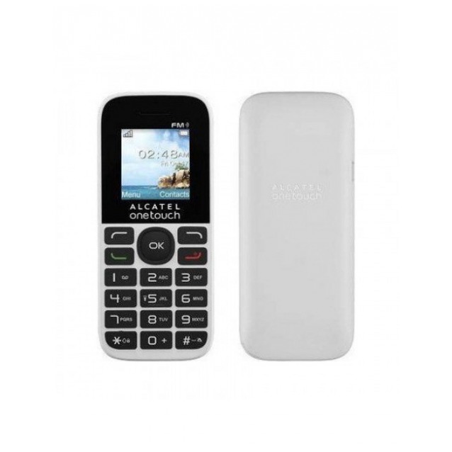 картинка Телефон мобильный Alcatel 1016D White 2Sim White (1016D-3BALRU1) от магазина КомпьютерЦентр