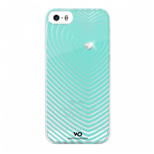 картинка Чехол White Diamonds Heartbeat Mint for iPhone 5/ 5S (1210HBT53) от магазина КомпьютерЦентр