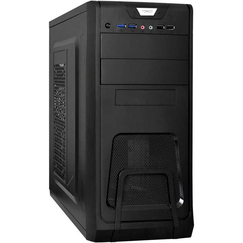 картинка Корпус Miditower Exegate EX278394RUS CP-603 Black, ATX, без БП от магазина КомпьютерЦентр