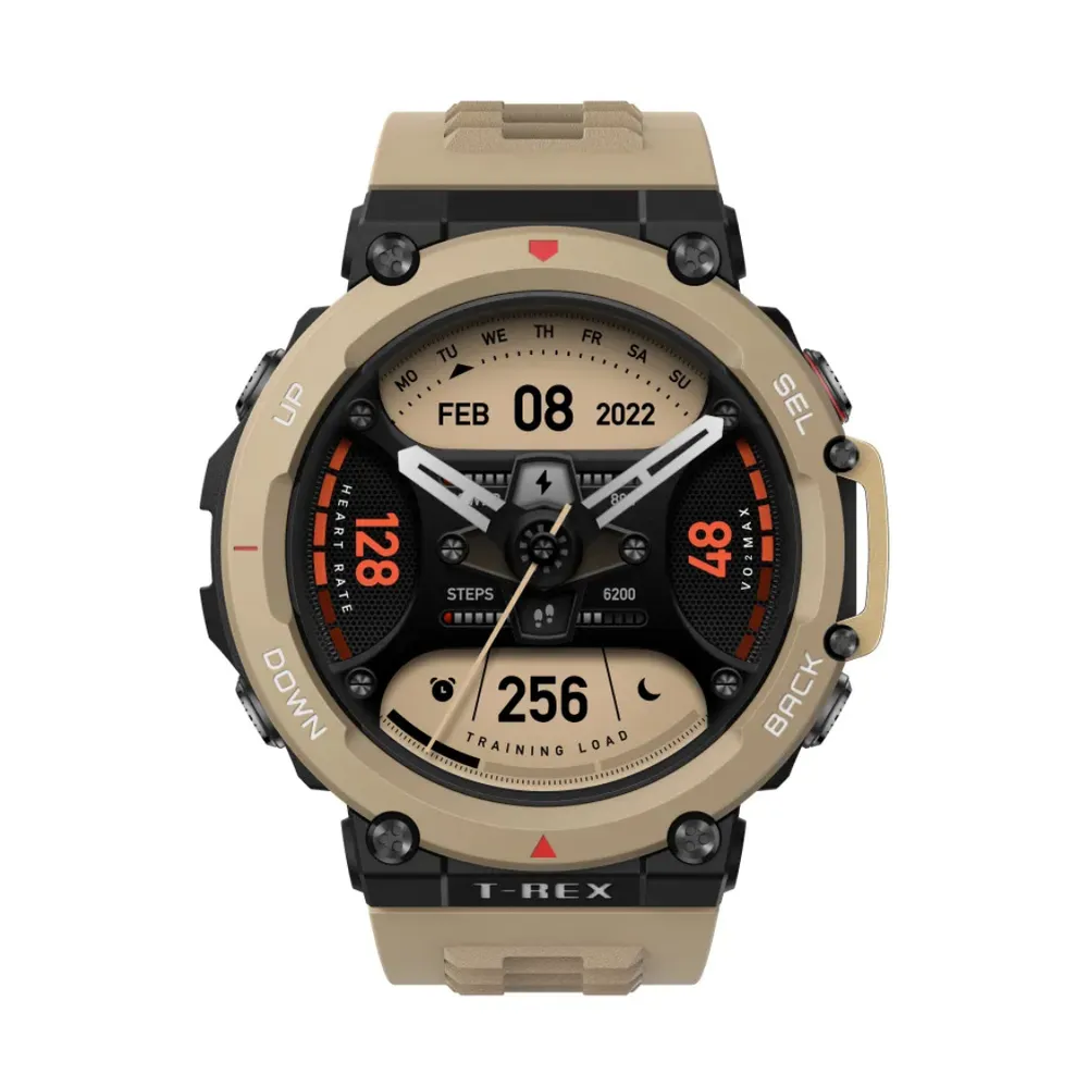 картинка Смарт-часы Xiaomi AMAZFIT T-Rex 2 A2170 desert khaki от магазина КомпьютерЦентр