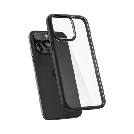 картинка iPhone 15 Pro Max Чехол SGP Ultra Hybrid Titan Black от магазина КомпьютерЦентр