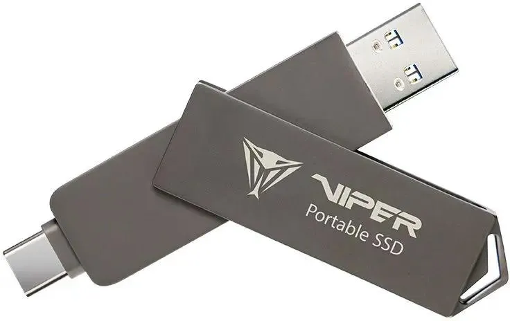 картинка SSD внешний 1Tb Patriot Viper PVP30 USB-C (PVP301TB28UDG) 2.5'' Black USB-A от магазина КомпьютерЦентр