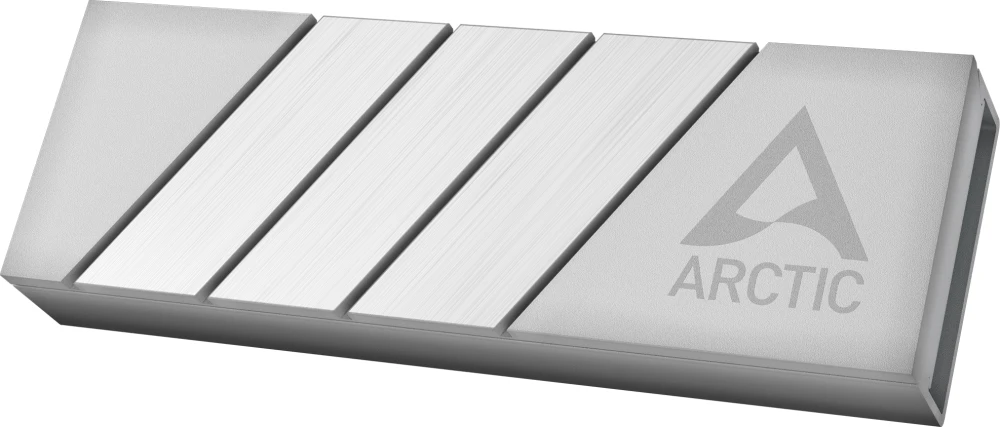 картинка Радиатор Arctic Cooling Радиатор SSD ARCTIC M2 Pro ACOTH00002A серебристый алюминий от магазина КомпьютерЦентр